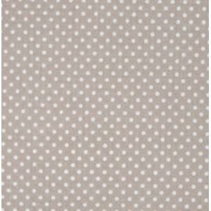 Latte Small Dot Oilcloth Tablecloth