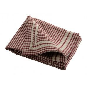 Red Small Check Rectangular Tablecloth Red Small Check Rectangular Tablecloth