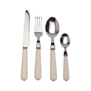 24 Piece Bistrot Cutlery Set - Ivory