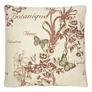 Botanical Print Cushion - Butterflies I