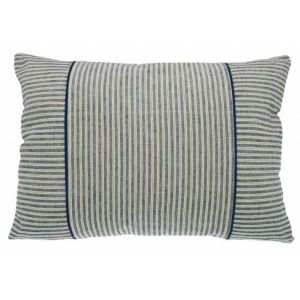 Hampton stripe rectangular cushion