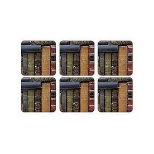 Set of 6 Library book Coasters Set of 6 Library book Coasters