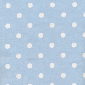 Light blue Large dot Oil Cloth Light blue Large dot Oil Cloth