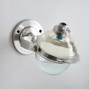 Antique Distressed Wall mounted soap dispenser chrome Antique Distressed Wall mounted soap dispenser chrome