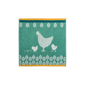 Les Poulets Terry Kitchen Towel